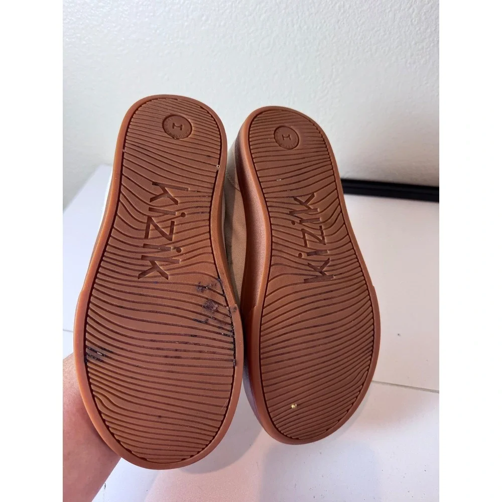 Kizik Madrid Canvas Sneakers Womens 7.5 White‎ Minimalist Sustainable Comfy